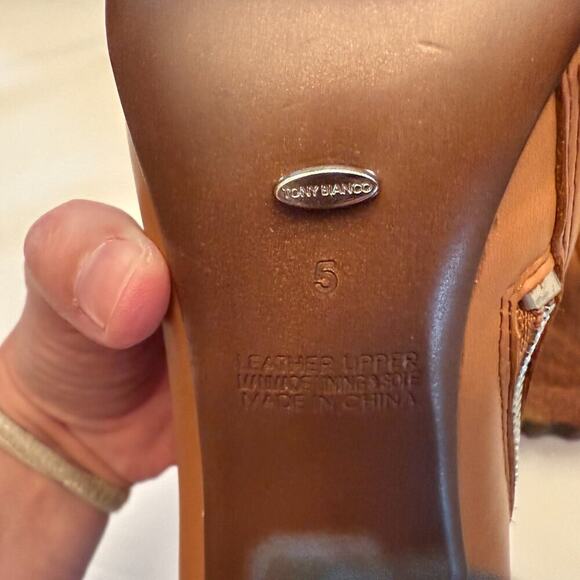 Tony Bianco Frappe Como Leather High Heel Mid-Calf Booties Size 5 - Picture 8 of 14